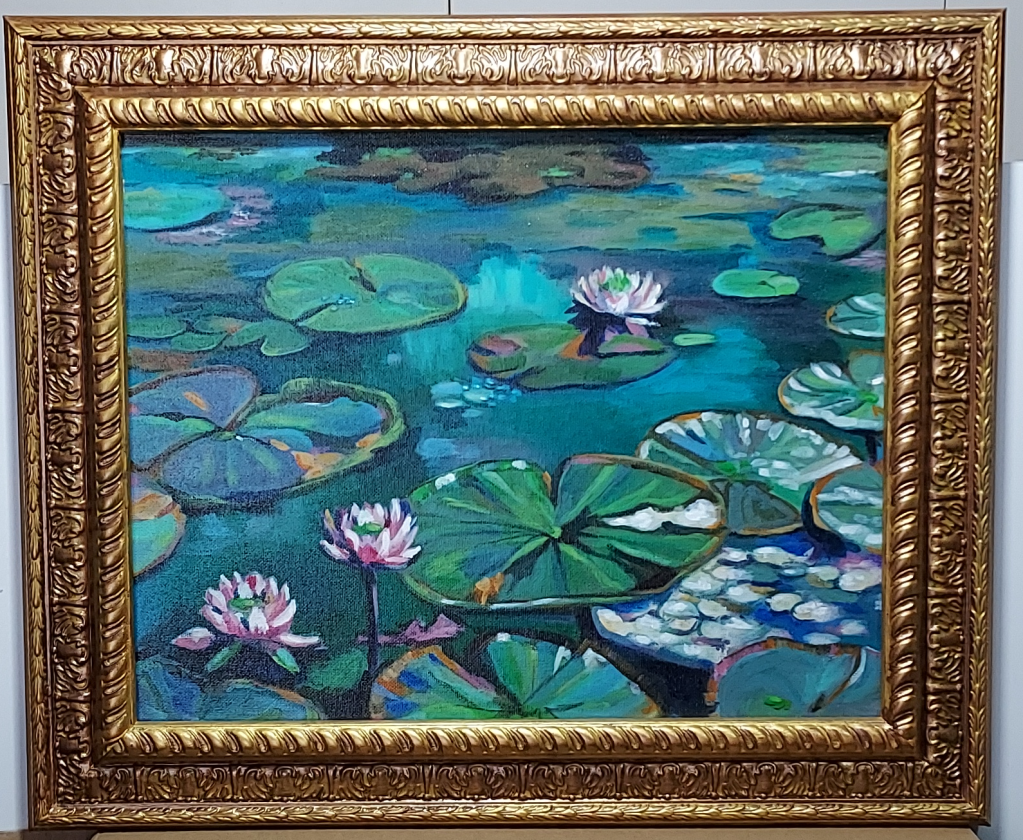 Stacie Rae Pedrick Water lillies Art Approach Ocala